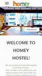 Mobile Screenshot of homeyhostel.com